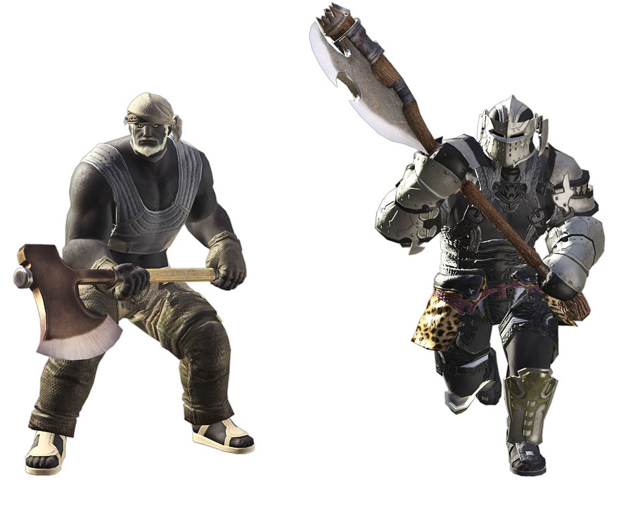 Roegadyn Marauder Art from Final Fantasy XIV