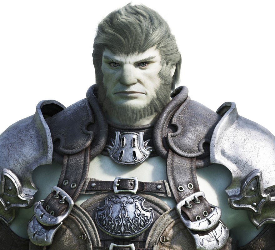Roegadyn Art from Final Fantasy XIV