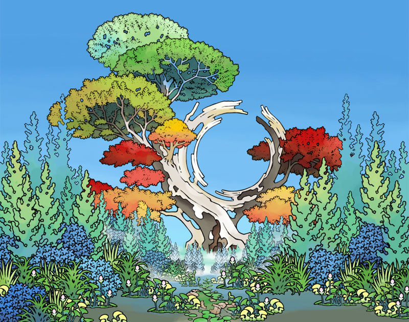 Arbor Art from Final Fantasy: The 4 Heroes of Light