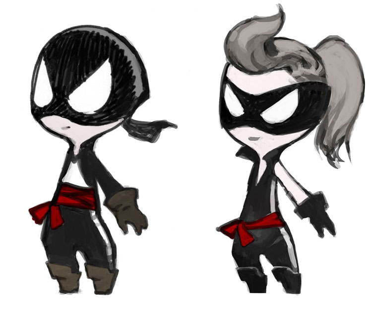Thief Art from Final Fantasy: The 4 Heroes of Light