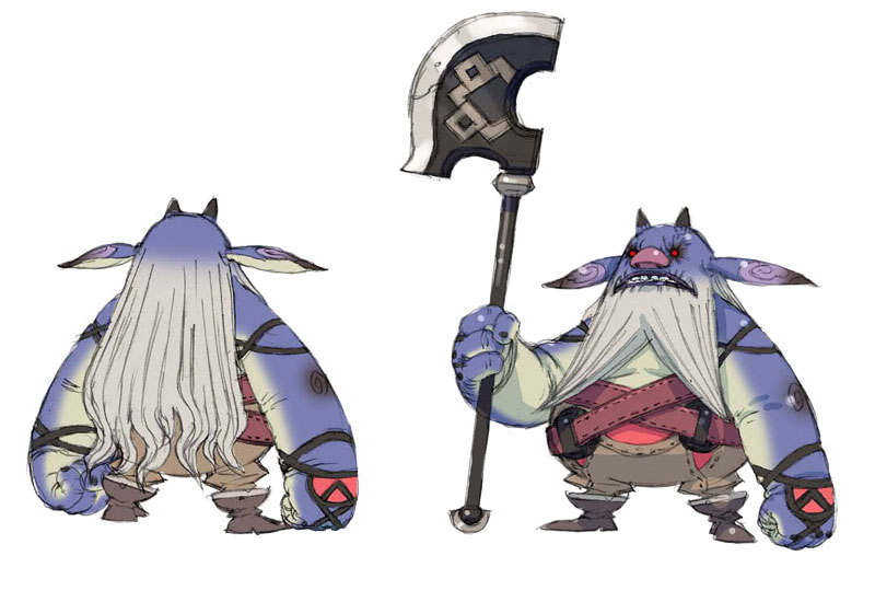 Troll Art from Final Fantasy: The 4 Heroes of Light
