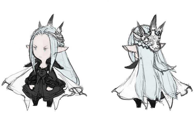 Witch of the North Art from Final Fantasy: The 4 Heroes of Light