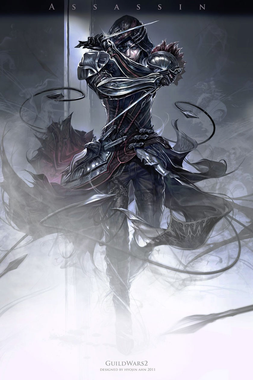 Assassin Art from Guild Wars 2