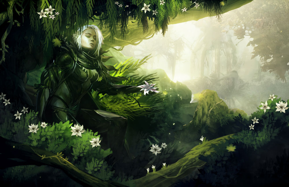Caithe Art from Guild Wars 2