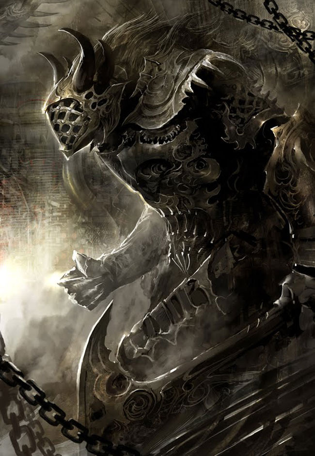 Charr Armor Art from Guild Wars 2