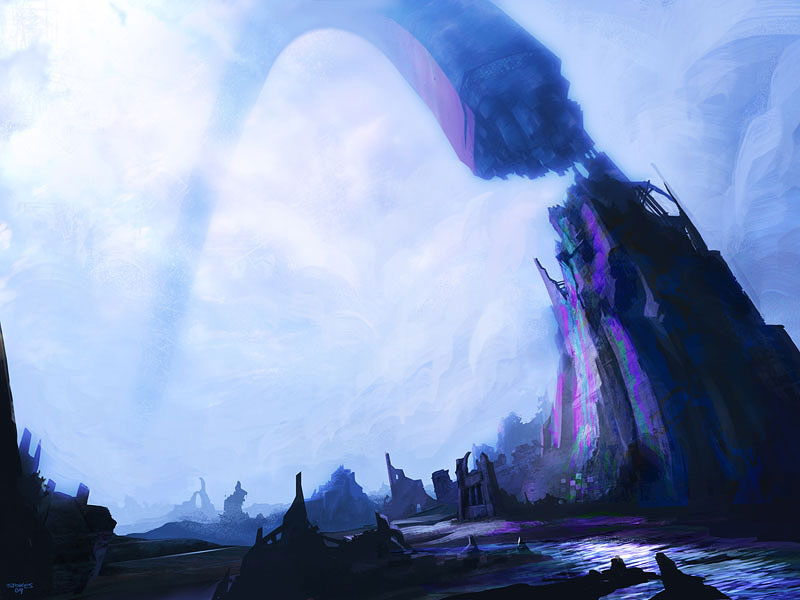 Corrupted Orr Arch Art from Guild Wars 2