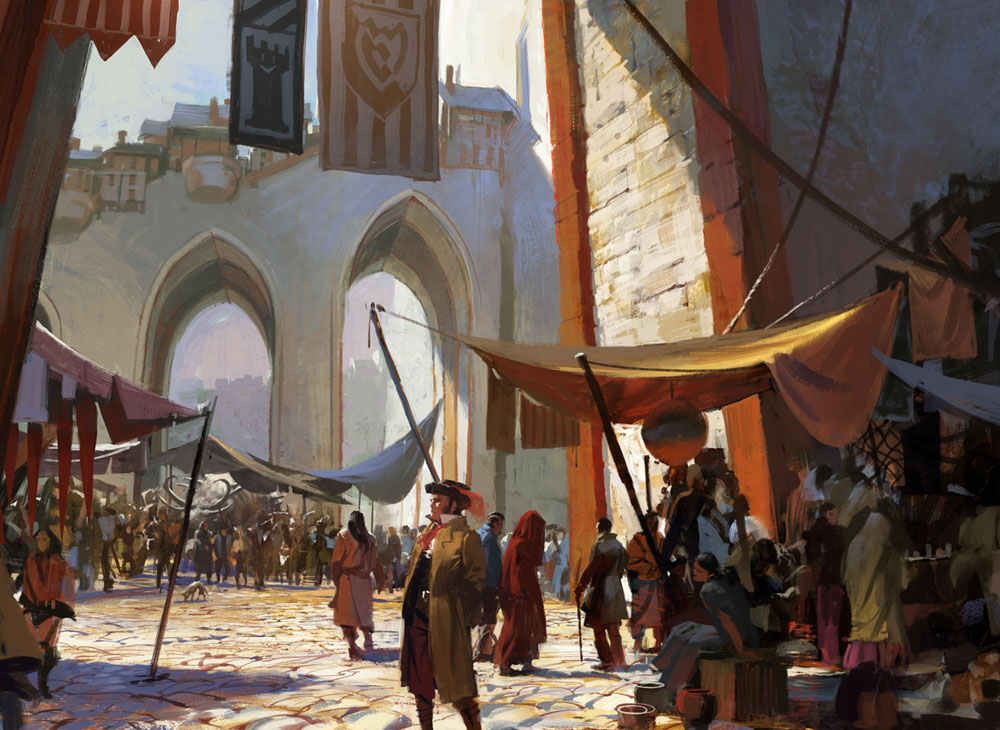 Divinity's Reach Market Art from Guild Wars 2