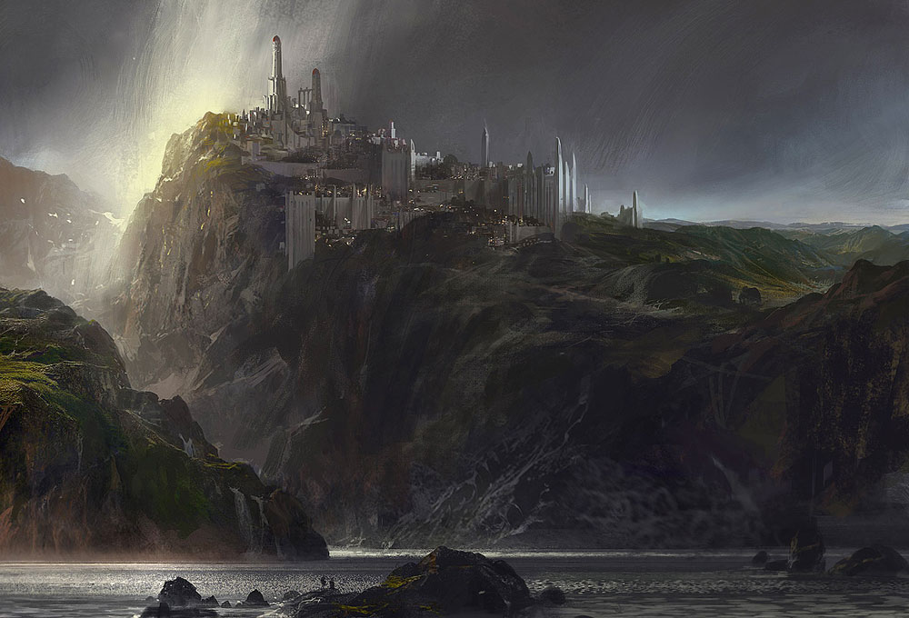 Divinity's Reach Landscape Art from Guild Wars 2