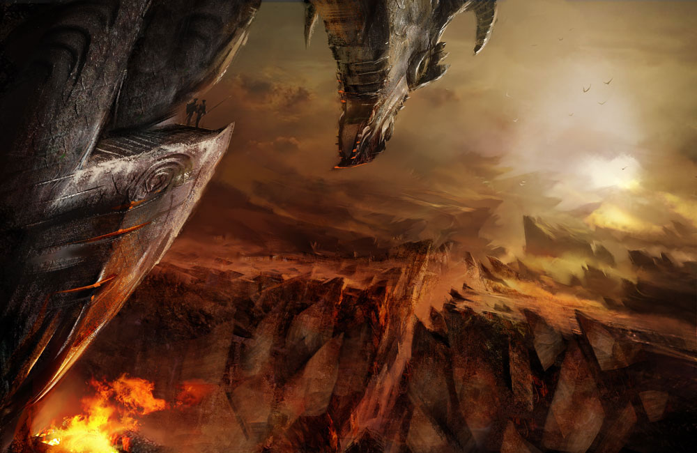 Dragon Scar Art from Guild Wars 2