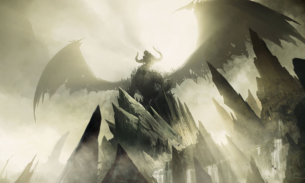 Dragon Zhaitan Art from Guild Wars 2