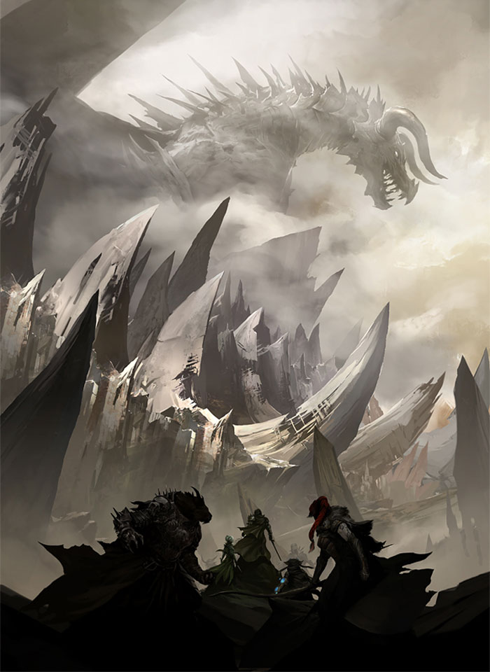 Dragon Art from Guild Wars 2