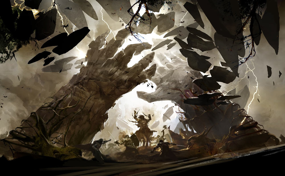 Earth Elemental Art from Guild Wars 2
