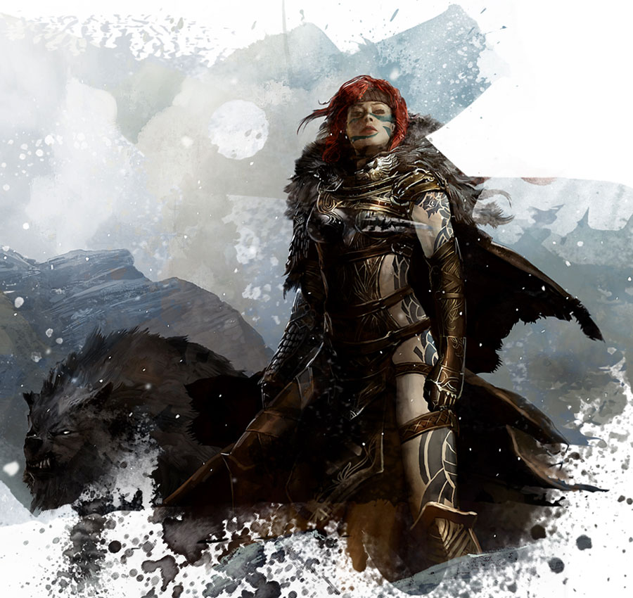 Eir Art from Guild Wars 2