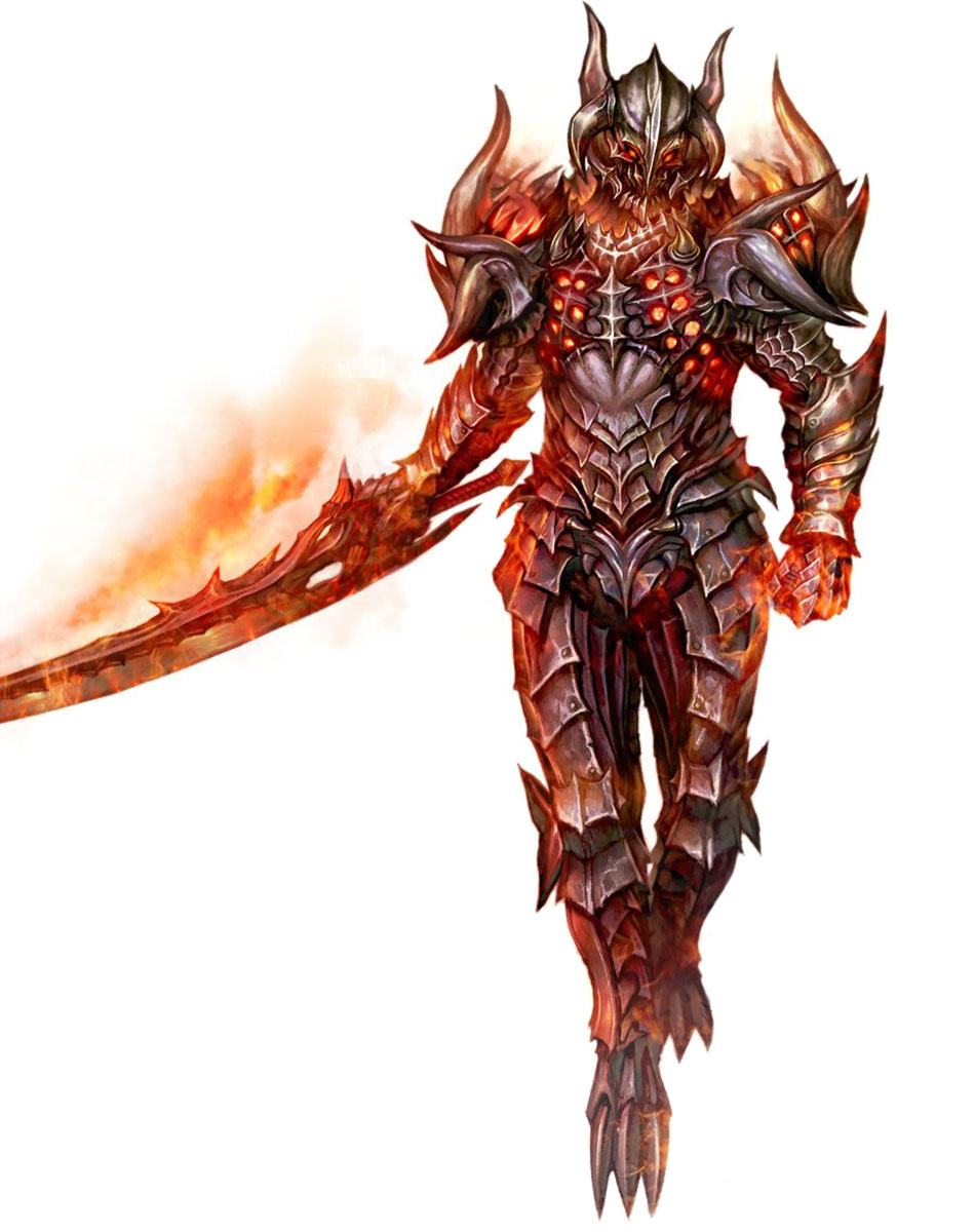 Evil Heavy Armor Art from Guild Wars 2