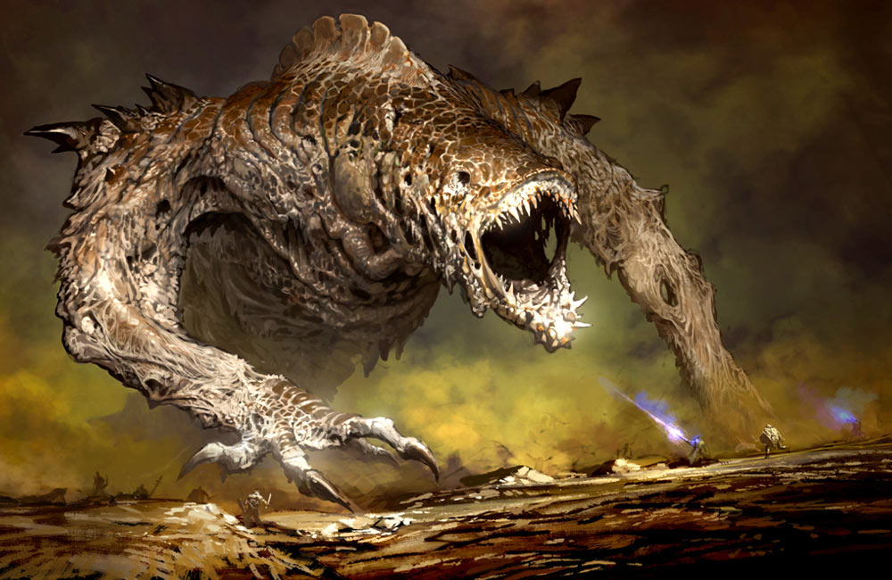 Globster Art from Guild Wars 2