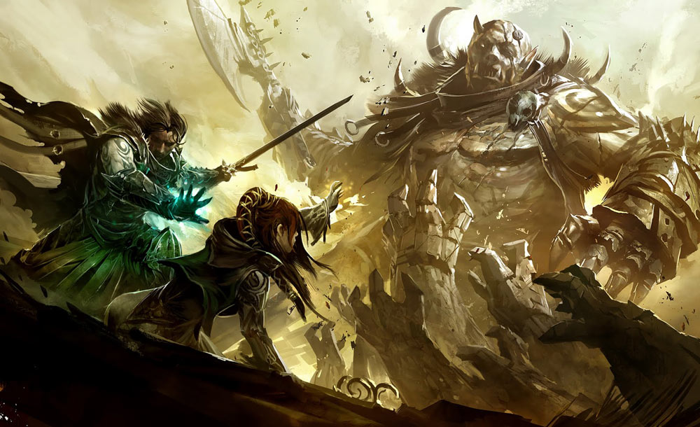 Healing Concept Art from Guild Wars 2