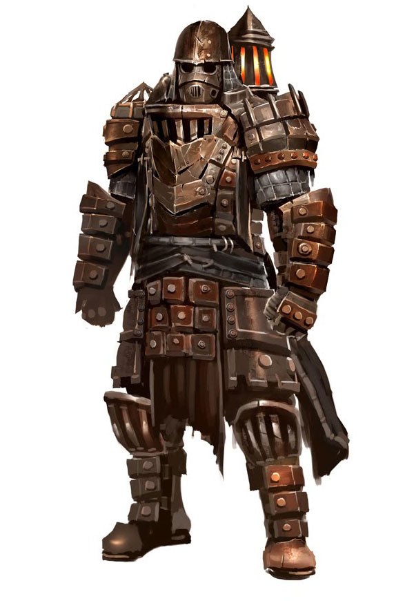Heavy Armor Artwork from Guild Wars 2