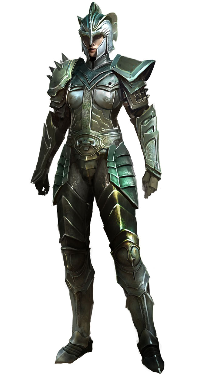 Heritage Armor Art from Guild Wars 2