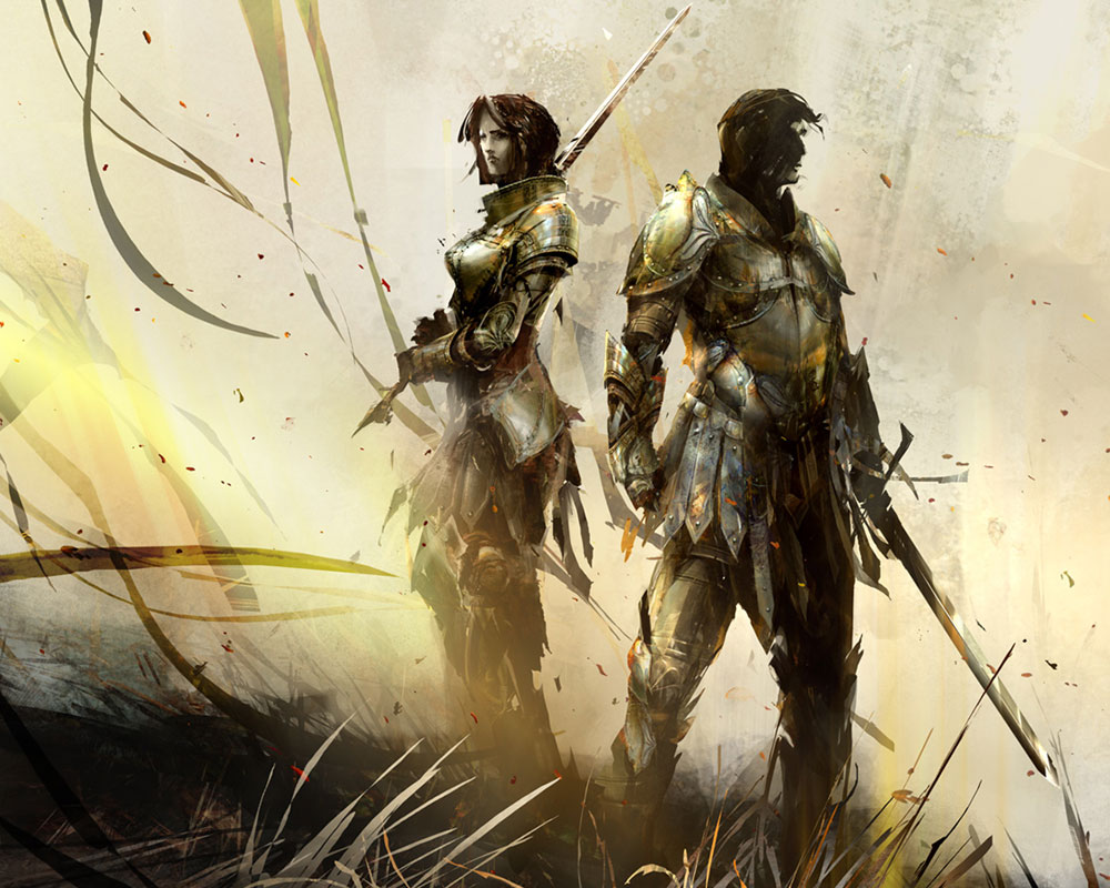 Human Concept Art from Guild Wars 2