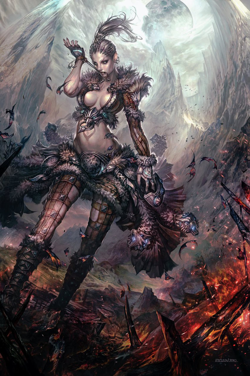 Norn Fighter Art from Guild Wars 2