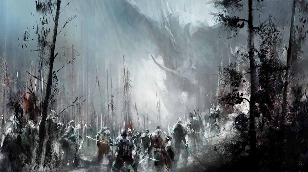 Norn Intro Dragon Art from Guild Wars 2