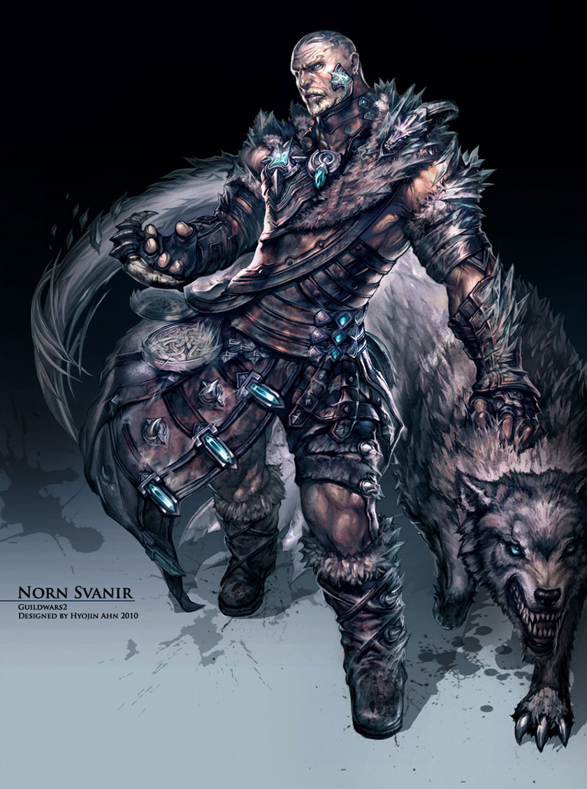 Norn Svanir Male Art from Guild Wars 2