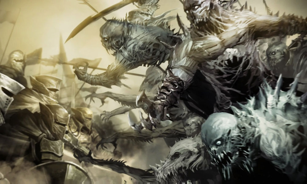 Orrian Undead Art from Guild Wars 2