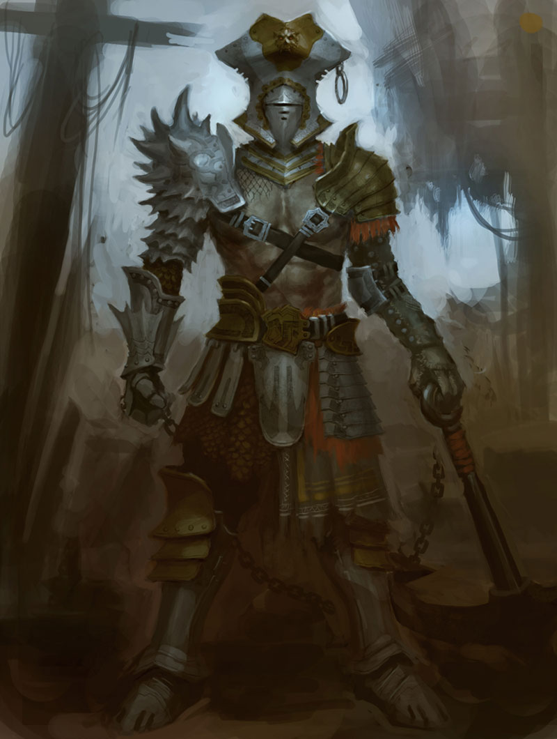 Pirate Armor Art from Guild Wars 2