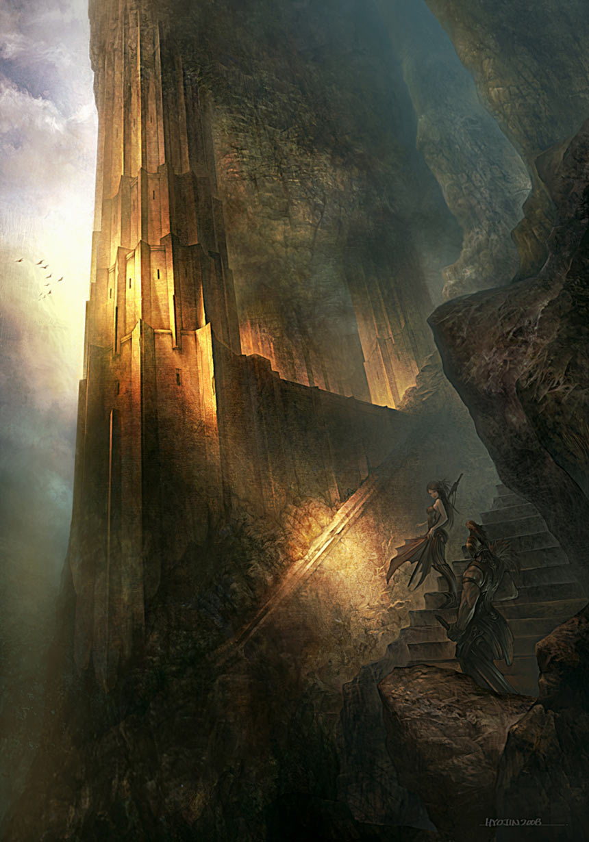 Priory Concept Art from Guild Wars 2