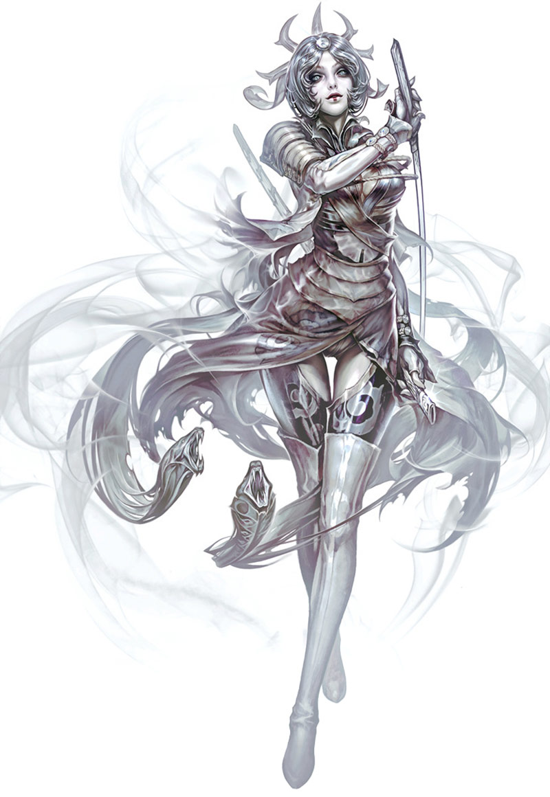 Reiko Art from Guild Wars 2