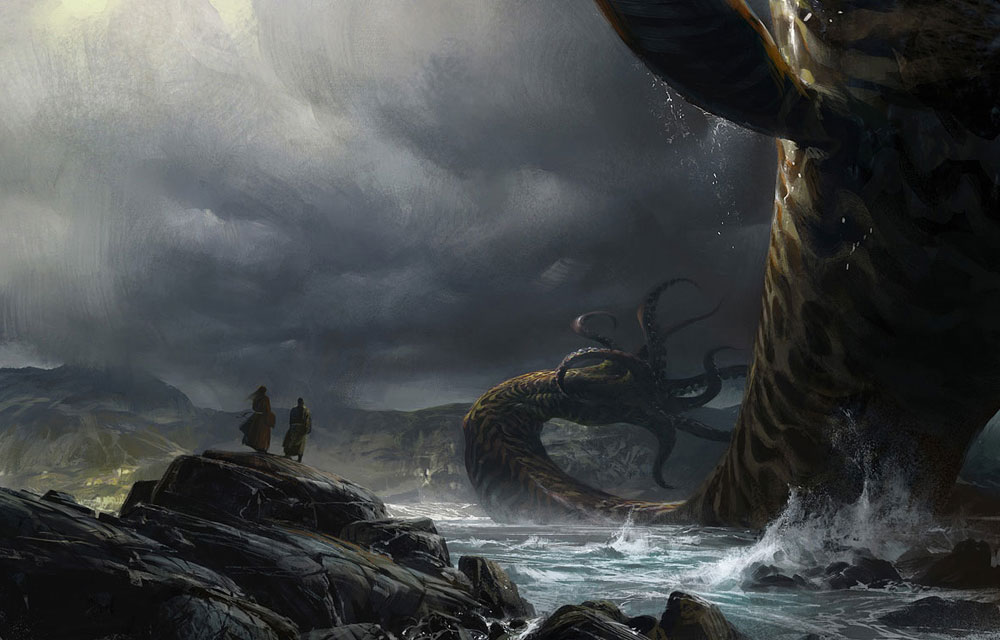 Sea Monster Art from Guild Wars 2
