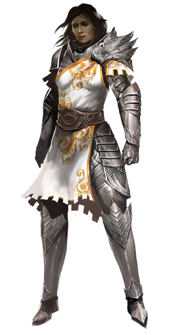 Seraph Guard Female Art from Guild Wars 2