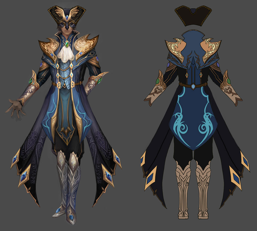 Shining Blade Male Art from Guild Wars 2