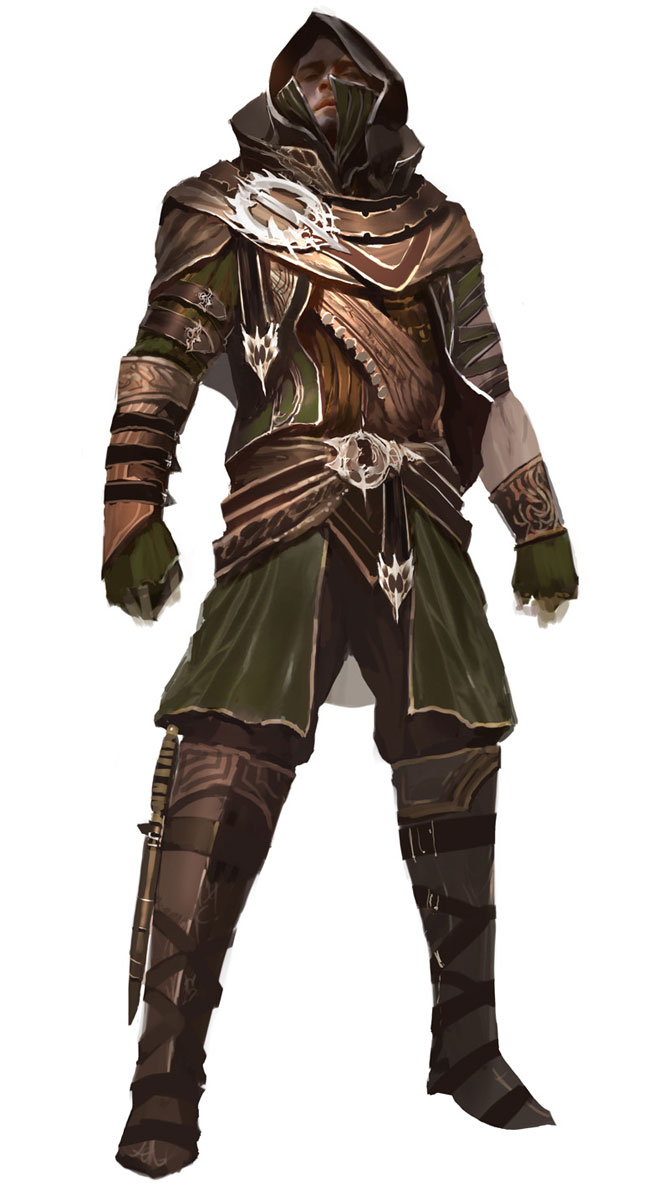 Shining Blade Male Art from Guild Wars 2