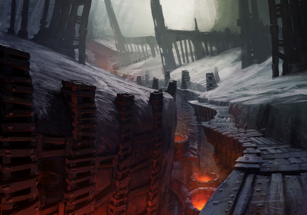 Sorrows Furnace Art from Guild Wars 2