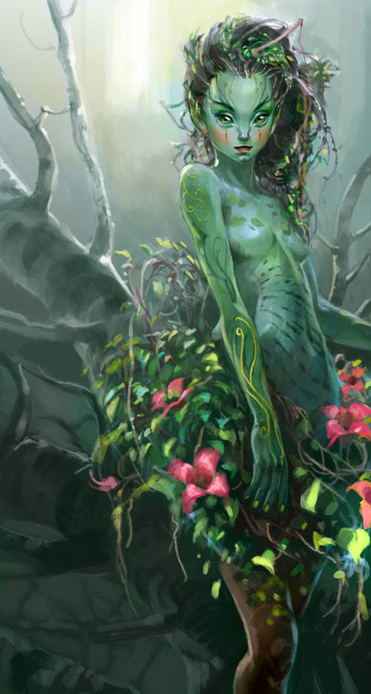 Sylvari (Spring) Art from Guild Wars 2