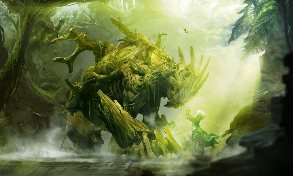 Sylvari Concept Artwork from Guild Wars 2