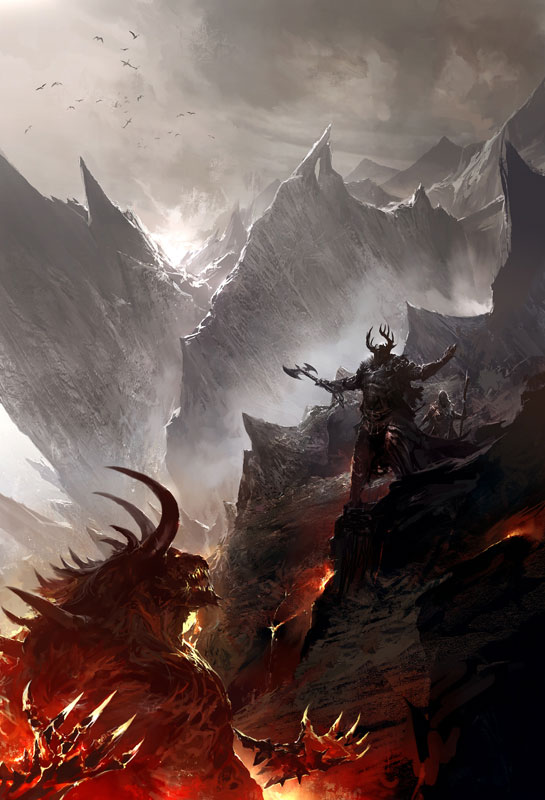 The Descent Art from Guild Wars 2