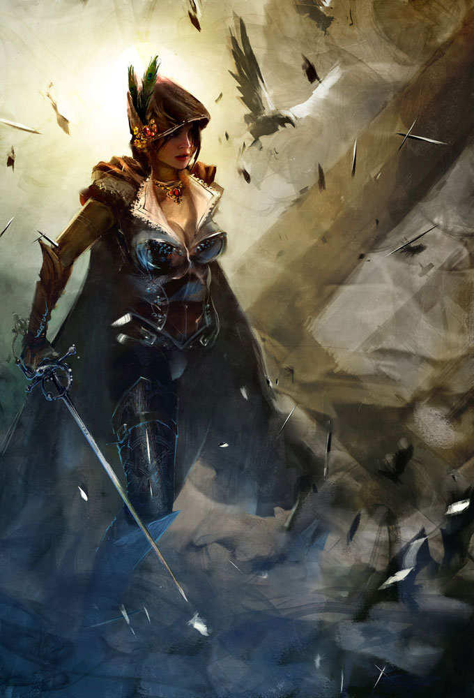 Thief Queen Art from Guild Wars 2