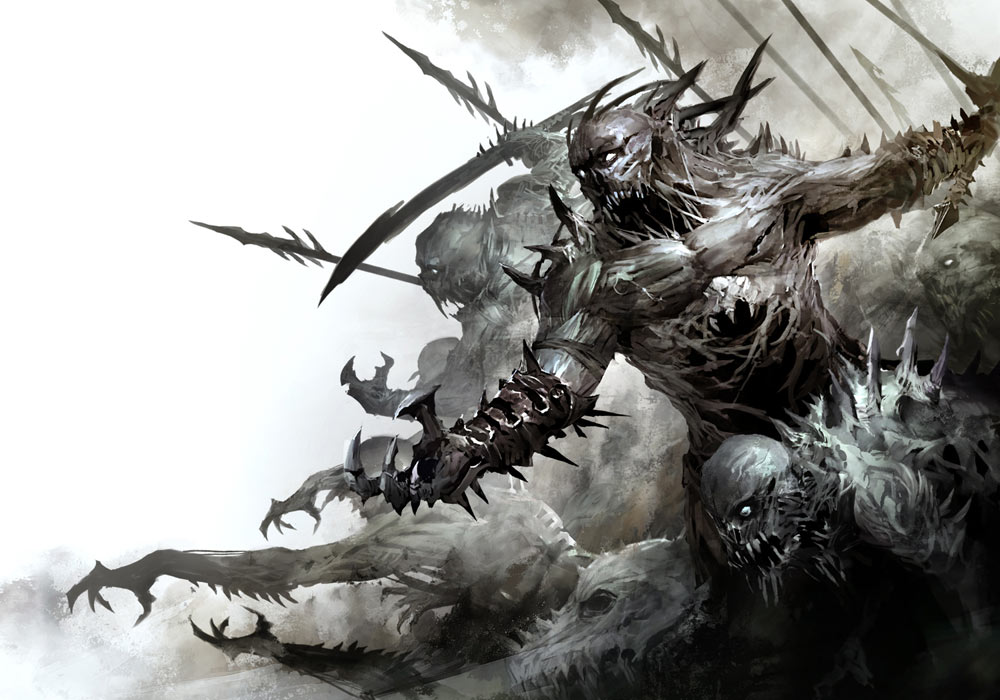 Undead Army Art from Guild Wars 2