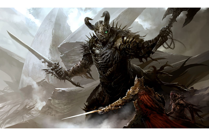 Undead Guardian Art from Guild Wars 2