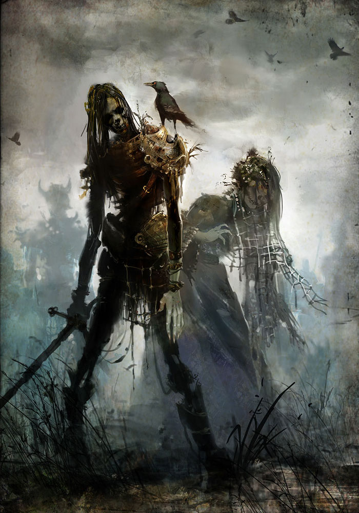 Undead Art from Guild Wars 2