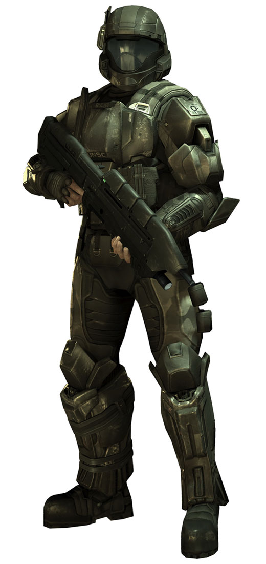 Edward Buck Art from Halo 3: ODST