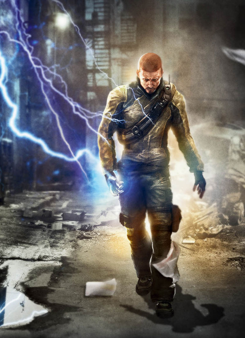 Cole (Good) Art from inFamous