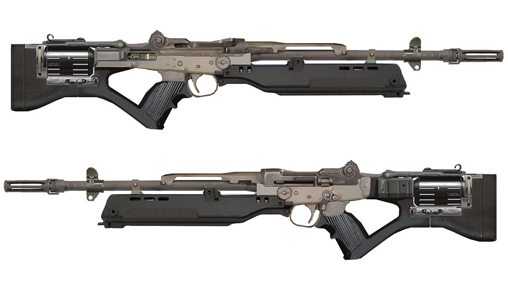 Assault Rifle Art from Killzone 2