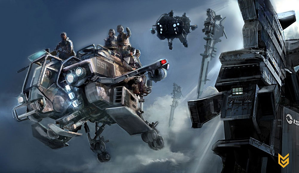 Intruder Concept Artwork from Killzone 2