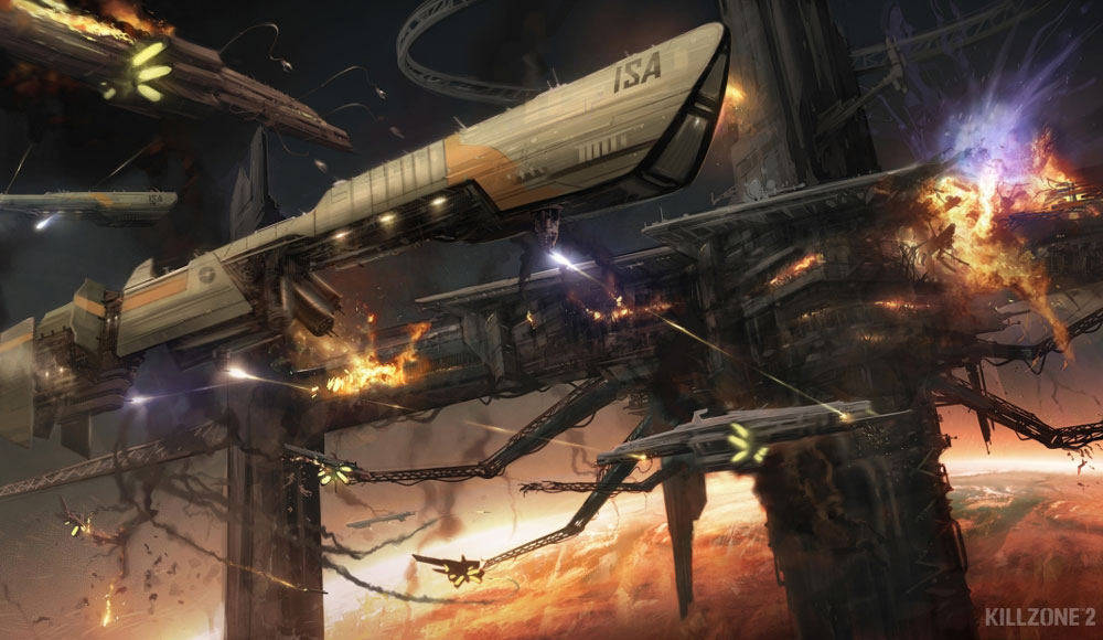 Extrasolar War Art from Killzone 2