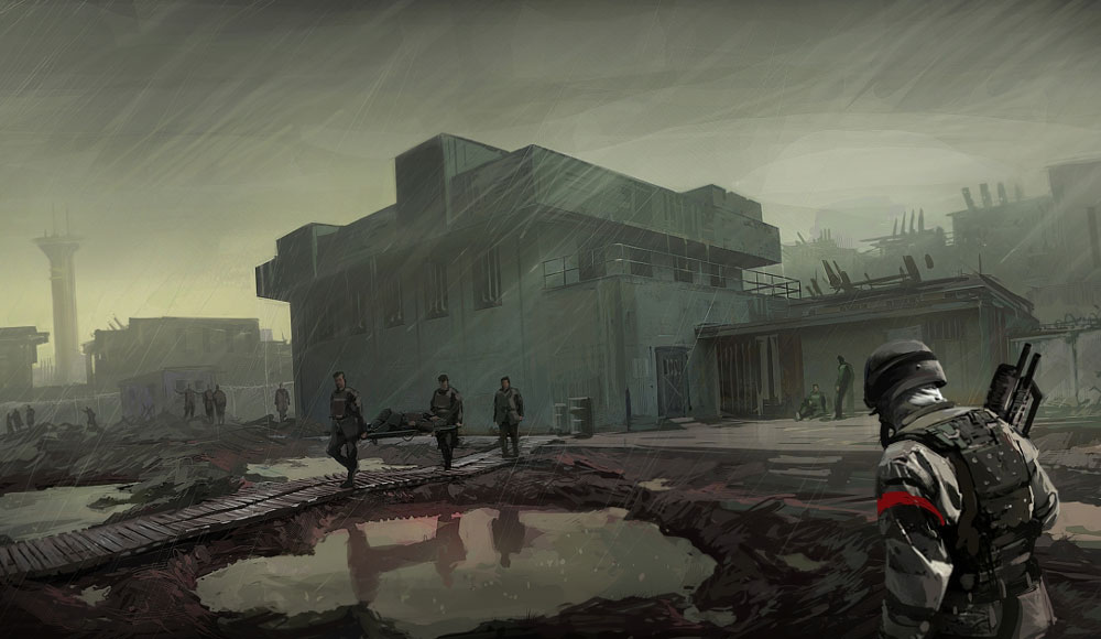 Helghan Formally Settled Art from Killzone 2