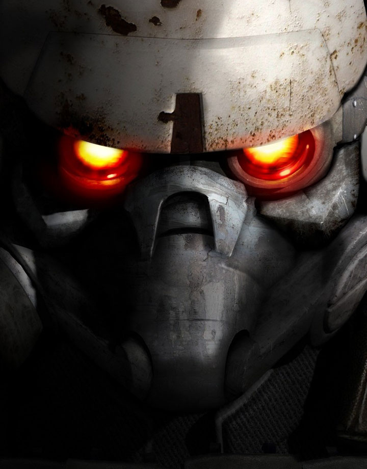 Helghast Face Art from Killzone 2