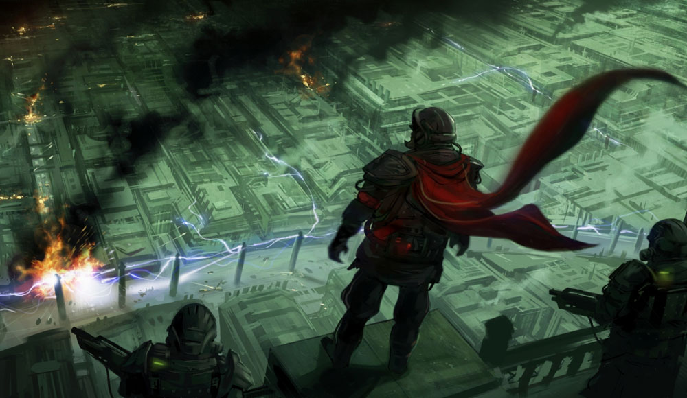 Radec Admires Attack Art from Killzone 2